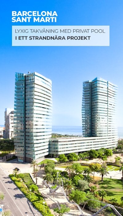 Duplex Takvåning vid Havet i Centrala Barcelona