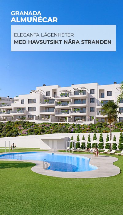 Helt Nya Eleganta Lägenheter i Almunecar Granada