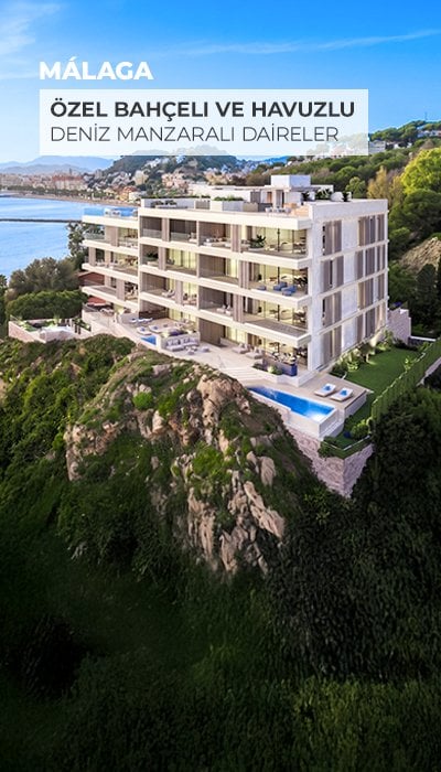 Málaga'nın Prestijli Bölgesinde Havuzlu Şık Daireler