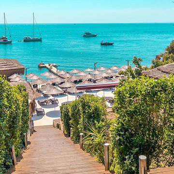 چشم انداز دریا در استانبول