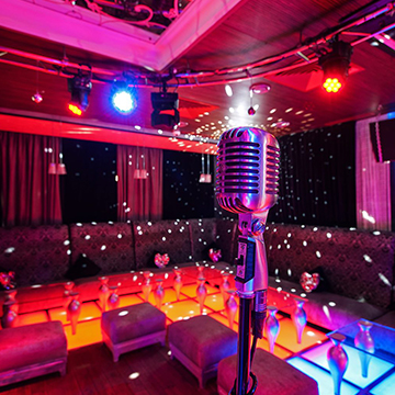 Livemusik och karaokebarer: Sjung hela natten!