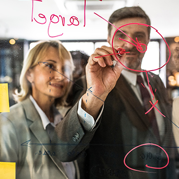 real estate agent planning sale process