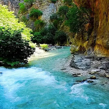 Seydikemer'deki Saklıkent Kanyonu