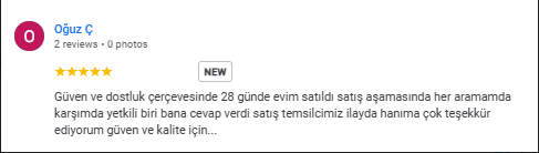 Ankara Ofis testimonial