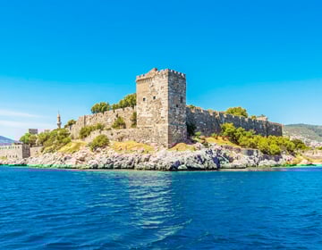 bodrum, castle, sea, sky bodrum, castle, sea, sky