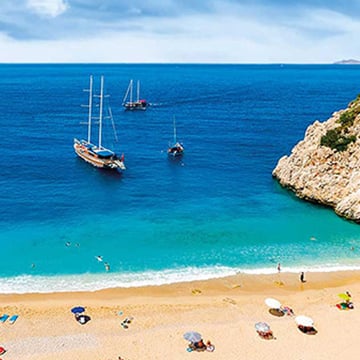 beste stranden in Mersin voor expats