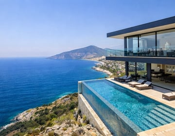 Architectural Character of Belek Golf Estates and Kalkan Infinity Villas: Timeless Elegance vs Design-Led Modernism 