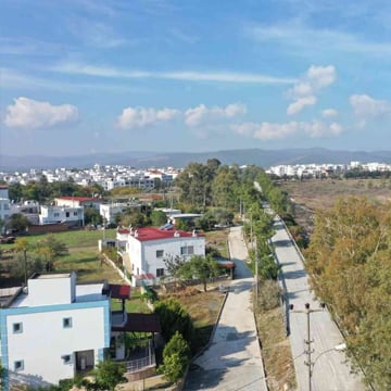 Bodrum'da doğa ile iç içe evler