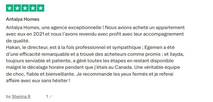 alanya testimonial
