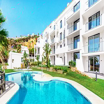 flat, apartment, pool