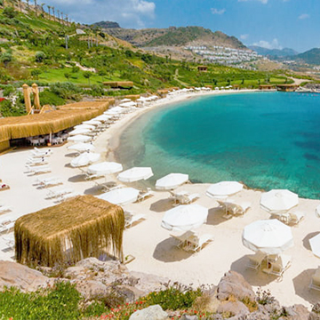 Sunbathe in the Beautiful Sandy Beaches in Bodrum Turkey