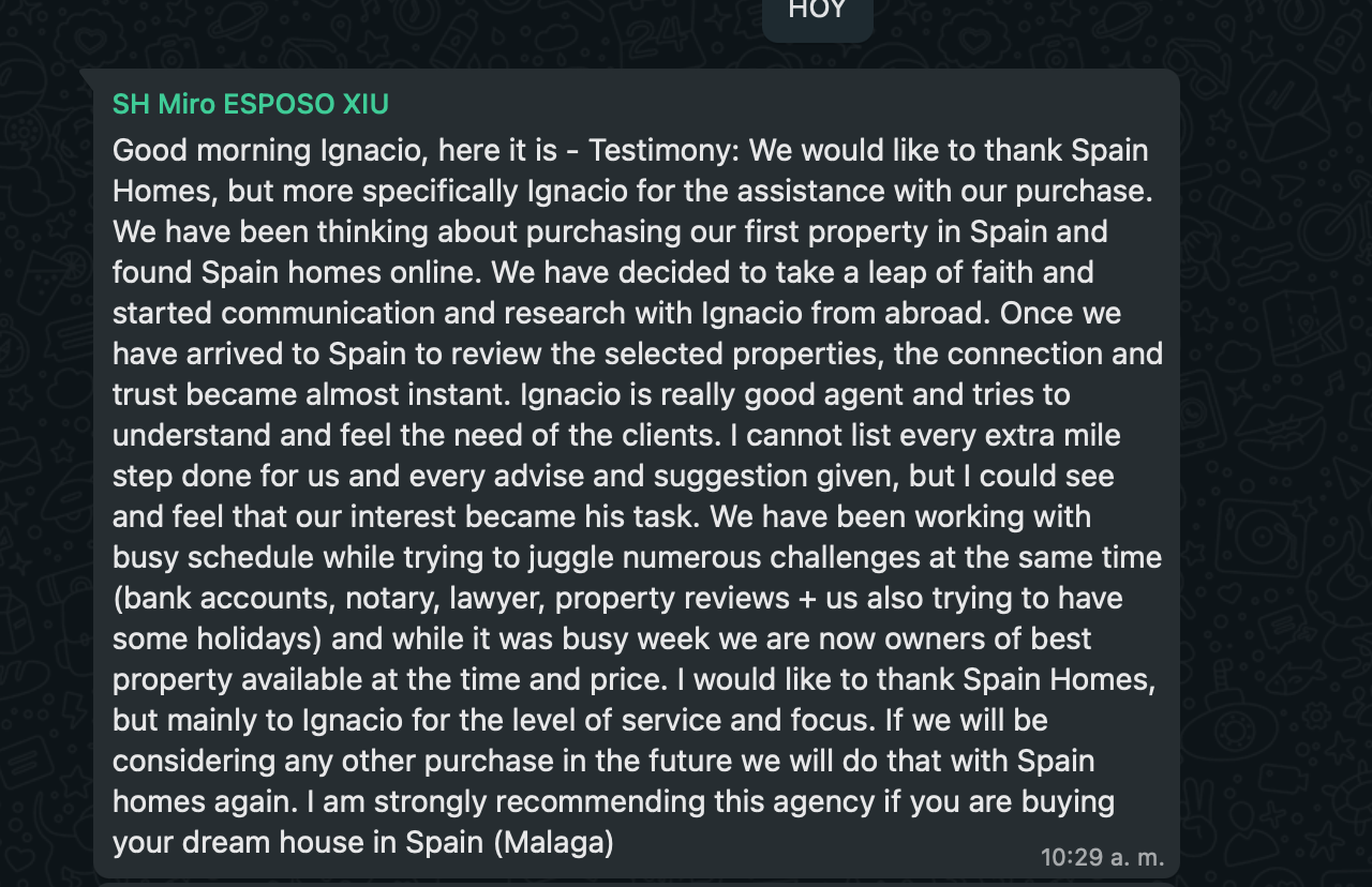 Testimonial of Zak M. & Jiang X.