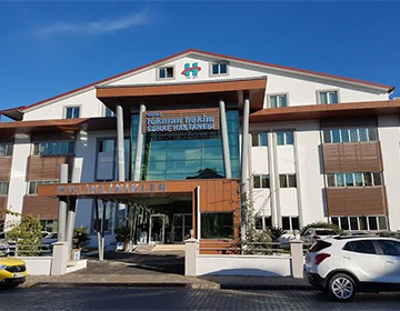 بیمارستانی در فتحیه، موغلا، ترکیه