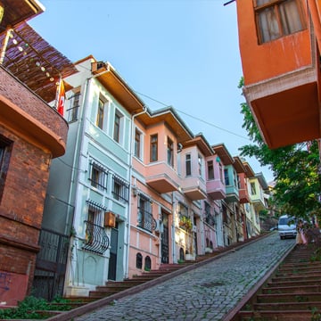 One of the historical areas of Istanbul