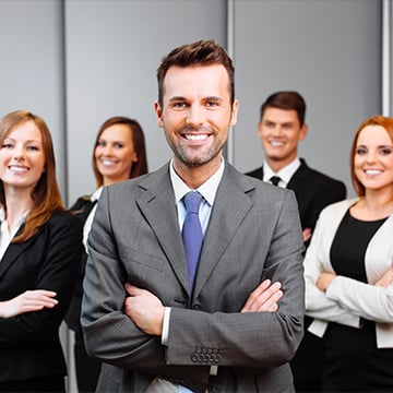 a group of people with suits a group of people with suits