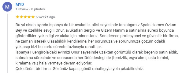 Onur Arslan Testimonial 