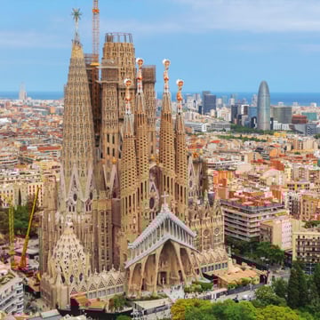 Barcelona Sagrada Familia, one of Antoni Gaudí's masterpieces and a must-see landmark in Spain’s UNESCO sites Barcelona Sagrada Familia, one of Antoni Gaudí's masterpieces and a must-see landmark in Spain’s UNESCO sites