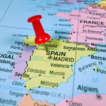 spain,map