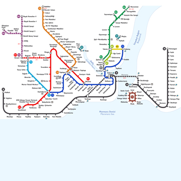 ligne de métro ligne de métro