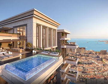 İstanbul'da boğaz manzaralı evler