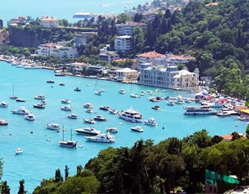 Häuser direkt am Meer in Istanbul, Bebek