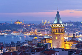 Das Geschäftige Istanbul: ein Ort, den man berücksichtigen sollte