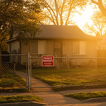 privat egendom i Spanien