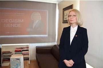 En Rysk Kvinnlig Kandidat för Alanya Mayoral Race