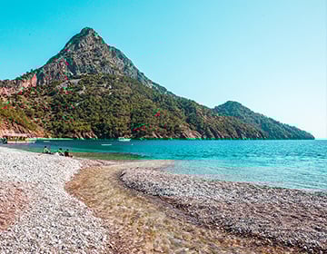 Adrasan-baai in Antalya