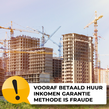 Vooruitbetaalde huurinkomsten garantiemethode is fraude
