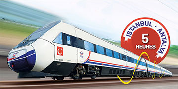Le nouveau train à grande vitesse relie la Méditerranée à Marmara