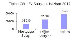Tipine göre ev satışları, Haziran 2017