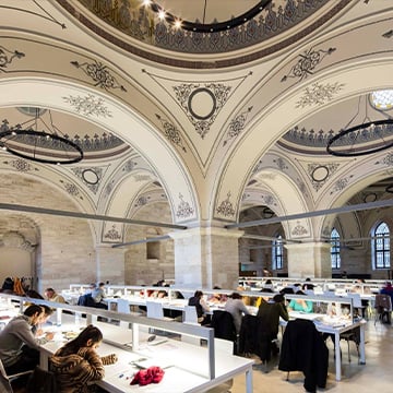 people studying in mosque-like place people studying in mosque-like place