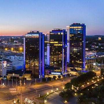gotha towers in sweden