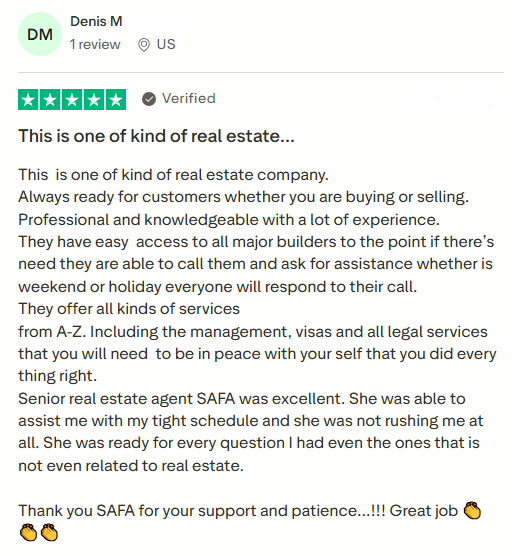 Antalya Office testimonial