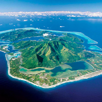 île huahine en polynésie
