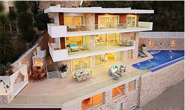 Property in Kalkan with amazing view and infinity pool Property in Kalkan with amazing view and infinity pool