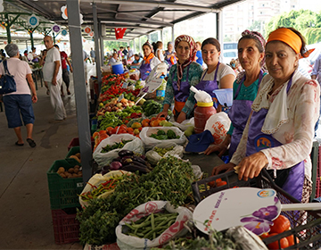 traditionell basar i Mersin