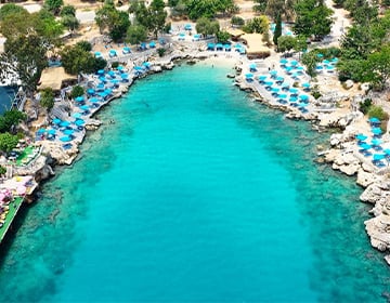 vue sur la baie de Mersin