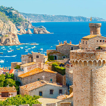 ispanya, deniz, deniz manzarası, kosta brava, ronda ispanya, deniz, deniz manzarası, kosta brava, ronda