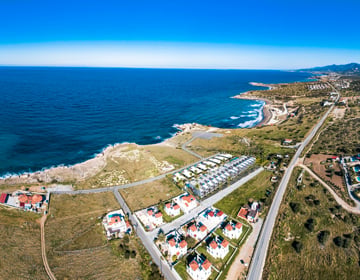 sea, sea-front, villas