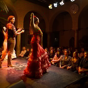 Espectáculo de flamenco en directo Espectáculo de flamenco en directo