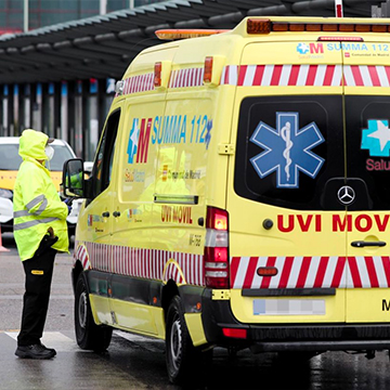 ambulance parked side of the road ambulance parked side of the road